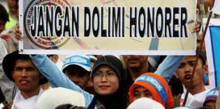 Belum Diteken Bupati, 4 Bulan Gaji Guru Honorer K2 Belum Dibagikan