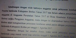 Dana Jamkesda Habis, RSUD Brebes akan Seleksi Ketat Pasien Miskin