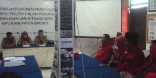 PDIP Brebes, Partai Kedua yang Serahkan Berkas ke KPU