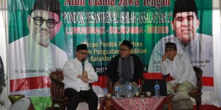 Bacagub asal Brebes Sudirman Said dapat Dukungan Kyai NU