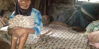 Hidup Sebatangkara, Nenek Katem Tempati Rumah Tidak Layak Huni