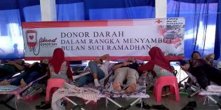 Di Bumiayu, PMI  Adakan Kegiatan Donor Darah Berhadiah Puluhan Doorprize