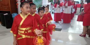 Sambut Imlek, Gereja Katolik Brebes adakan Perayaan Misa Imlek