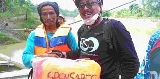 Peduli Keselamatan Penyeberangan Perahu, Goweser Spensabes 87 Bantu Pelampung