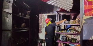 Distro dan Toko Kosmetik di Saditan Kebakaran, Kerugian Ditaksir Puluhan Juta Rupiah