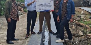 Salurkan CSR, BRI Brebes Buat Tanggul Solokan di Dukuhtengah Ketanggungan