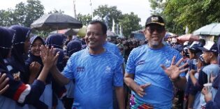 Semangat Kebersamaan Warnai Peringatan Hari Jadi Brebes di Kecamatan Kersana