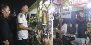 Alun-alun Brebes Semarak, UMKM dan Nobar Piala Dunia Jadi Magnet Warga