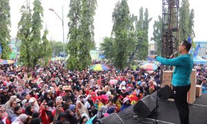 Gerak Jalan Hari Jadi Brebes ke 348 Beri Semangat Anti Narkoba