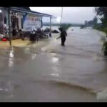 Tanggu Sungai Ciapit di Tanjung Jebol Rendam 4 Desa di Sekitarnya