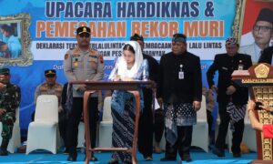 Hardiknas di Brebes, Ribuan Pelajar Deklarasi Keselamatan Tembus Rekor MURI