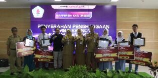 Karya Batik Larasjati Antar SMAN 1 Jatibarang Juara Krenova Brebes