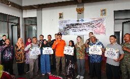 2,456 Milyar di Salurkan untuk Korban Tanah Bergerak Sridadi