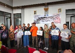 2,456 Milyar di Salurkan untuk Korban Tanah Bergerak Sridadi