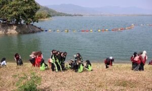 Waduk Malahayu Bersih, Wisata Makin Asri Berkat Kolaborasi Warga dan Pelajar