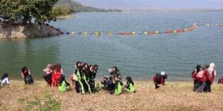 Waduk Malahayu Bersih, Wisata Makin Asri Berkat Kolaborasi Warga dan Pelajar