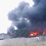 Gudang Penyimpanan Limbah Non B3 di Slatri Larangan Alami Kebakaran