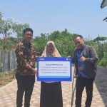 BRI Brebes Peduli, Lewat Pvingisasi Jadikan Akses ke TK Aysiyah Sawojajar jadi Tampak Indah