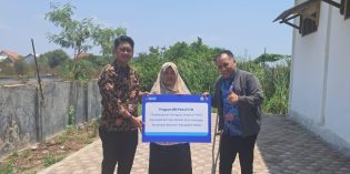 BRI Brebes Peduli, Lewat Pvingisasi Jadikan Akses ke TK Aysiyah Sawojajar jadi Tampak Indah